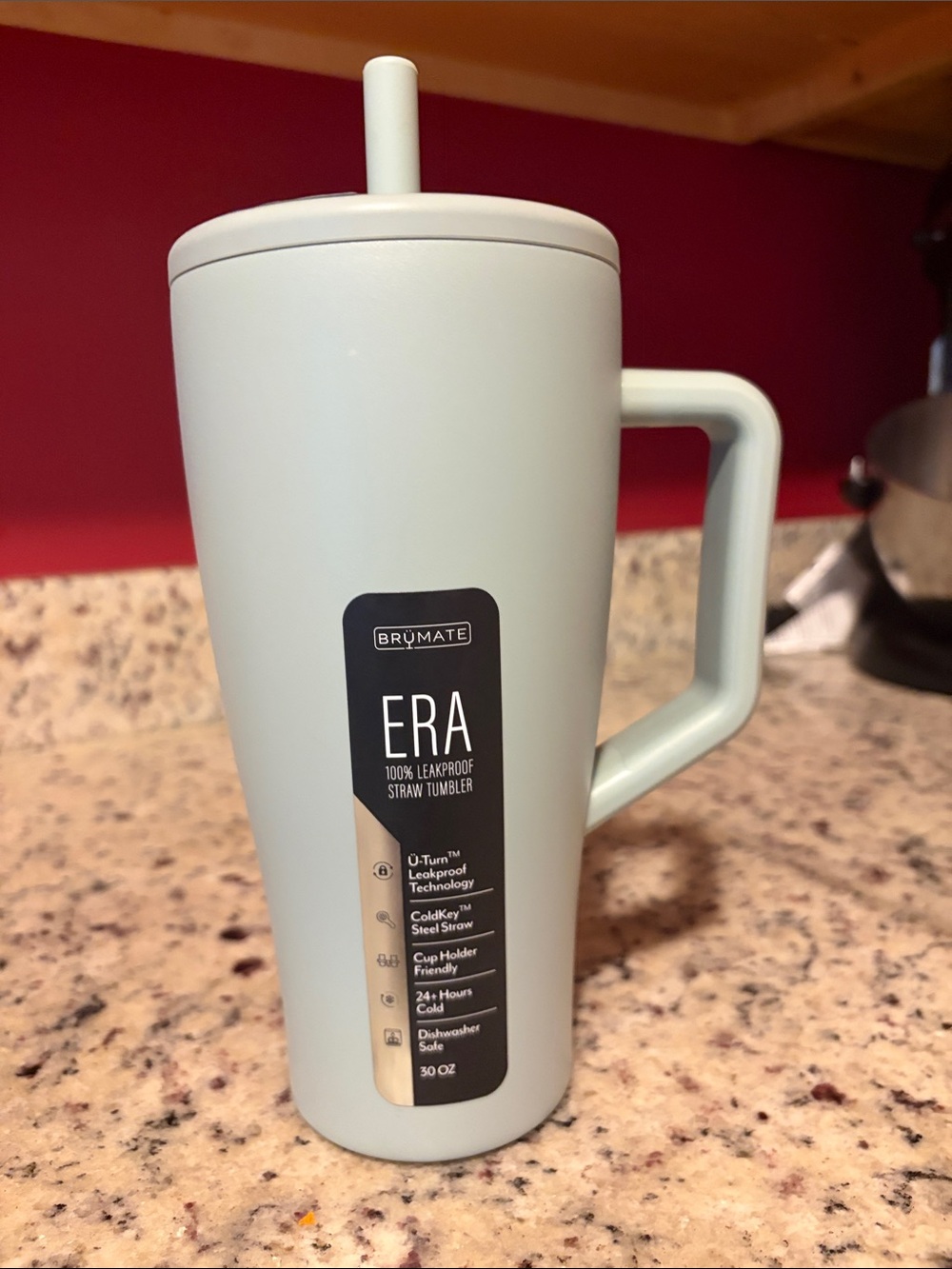 Brumate ERA Leakproof Straw Tumbler — Sage Green Travel Mug